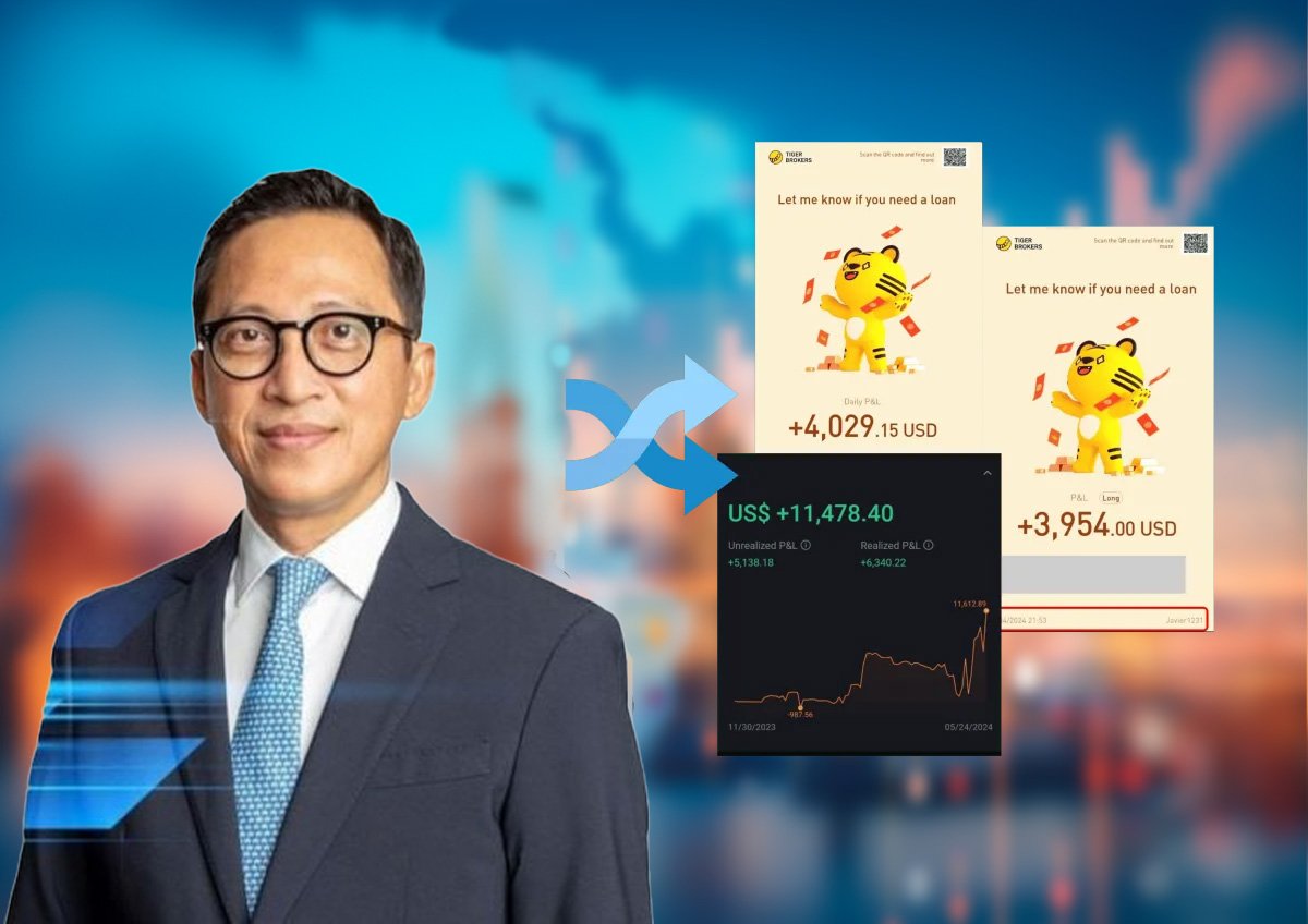 Stock market background